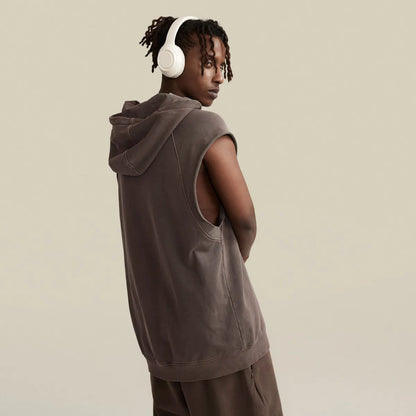 CUTOFF HOODIE (OVRSZD)