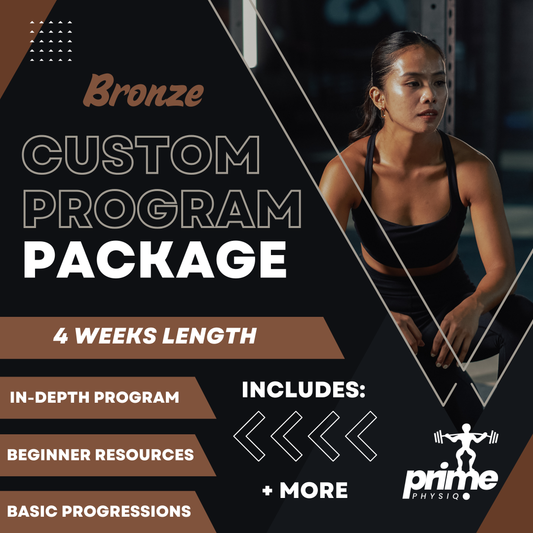 BRONZE CUSTOM PROGRAM PACKAGE